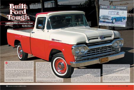 1960 F-100 Custom Cab